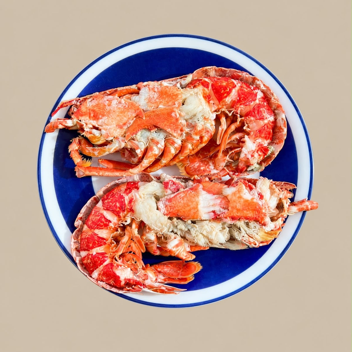 Dressed Norfolk Lobster Halves (Frozen)
